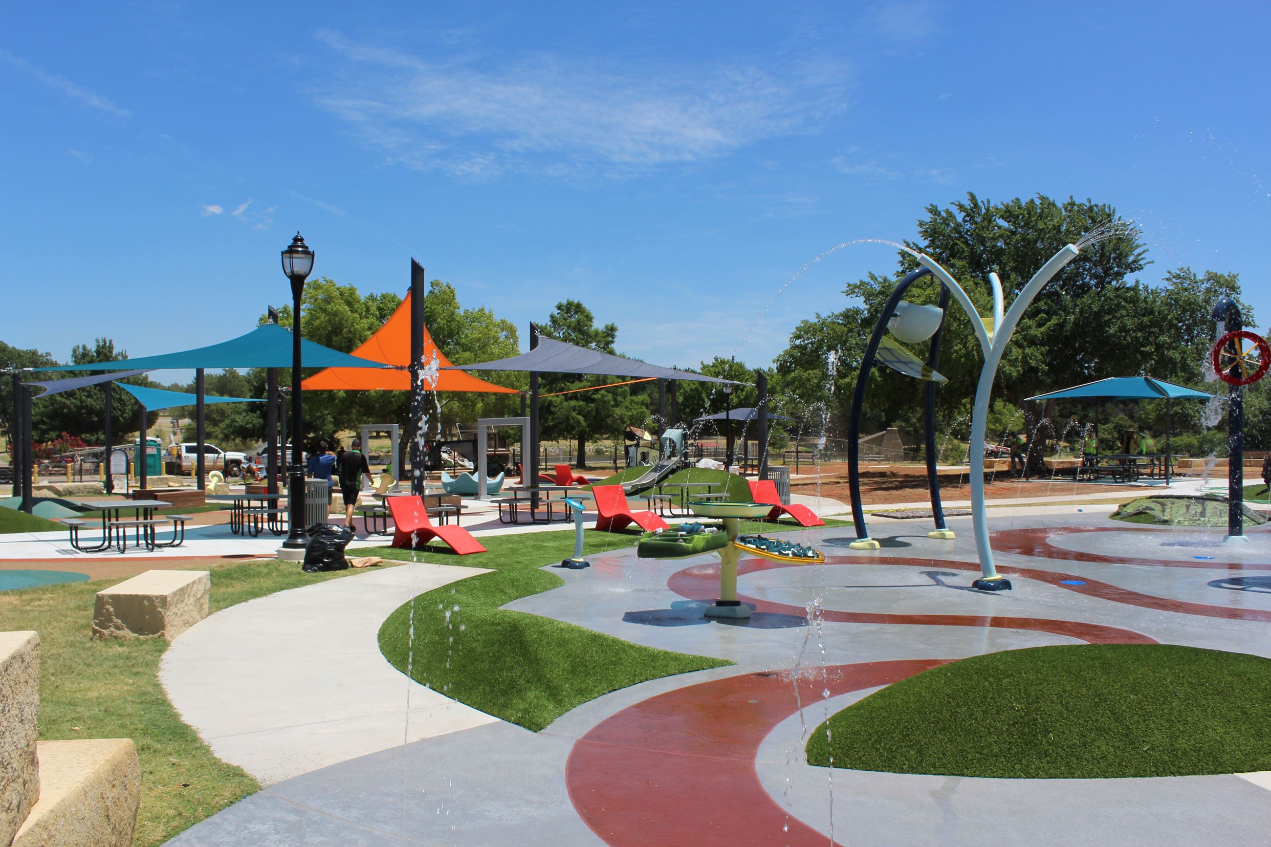 Yukon, Oklahoma splash pad park – Yukon OK homes and new construction